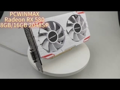 Radeon RX 580 8GB/16GB DDR5 White Edition Graphics Card – Stylish Power for Smooth Gaming