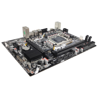 PCWINMAX H410 Desktop Mainboard LGA 1200 DDR4 Dual Memory Channel 64GB Capacity H410 Motherboard Support OEM ODM