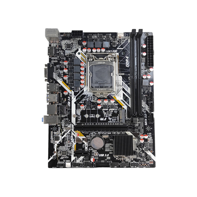 PCWINMAX H410 Desktop Mainboard LGA 1200 DDR4 Dual Memory Channel 64GB Capacity H410 Motherboard Support OEM ODM