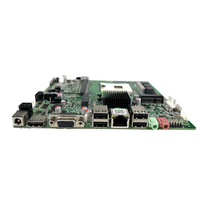 PCWINMAX HM65 Motherboard LGA988 DDR3 Mini ITX Desktop Mainboard for 2nd 3rd Gen i3 i5 i7 Series Processors