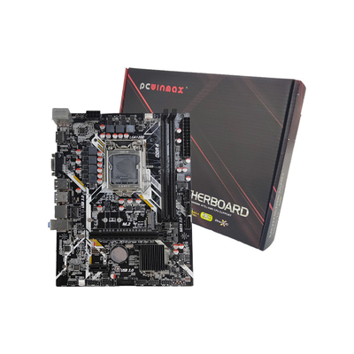 PCWINMAX H410 Desktop Mainboard LGA 1200 DDR4 Dual Memory Channel 64GB Capacity H410 Motherboard Support OEM ODM