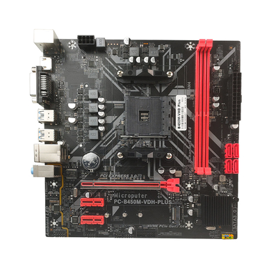 PCWINMAX B450M Plus Socket AM4 Motherboard Micro ATX DDR4 M.2 HD VGA Output B450 Chipset Mainboard