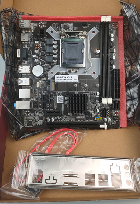PCWINMAX H81 LGA1150 Micro ATX Motherboard Support 1333/1600MHz Dual Channel DDR3 for Desktop PC