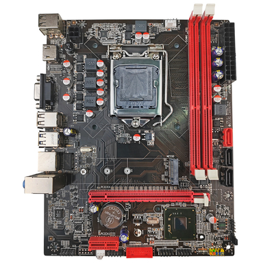 PCWINMAX B75M2-Plus LGA 1155 Gaming Desktop Micro ATX Motherboard DDR3 Support I3 I5 I7 B75