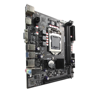 PCWINMAX H110 Desktop Motherboard DDR4 LGA 1151 Micro ATX H110 Mainboard for 6th 7th Gen i3 i5 i7