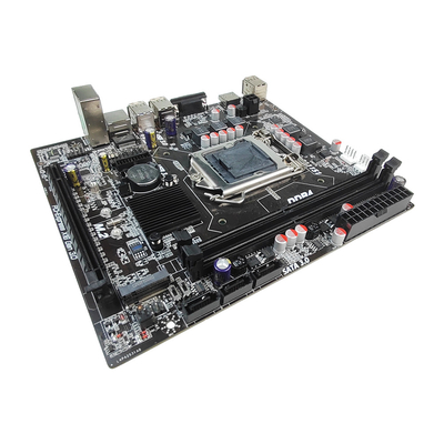 PCWINMAX H110 Desktop Motherboard DDR4 LGA 1151 Micro ATX H110 Mainboard for 6th 7th Gen i3 i5 i7
