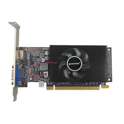 PCWINMAX GeForce GT 610 2G DDR3 Low Profile Graphics Card PCI Express 1.1 x16 HD VGA Ports Entry Level GPU