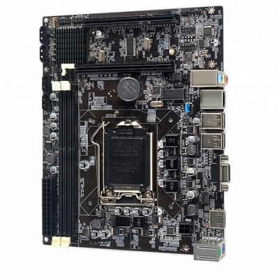 PCWINMAX HM55 PGA988 Micro ATX DDR3 Desktop Motherboard Support 8GB Memory I3 I5 I7 Mainboard