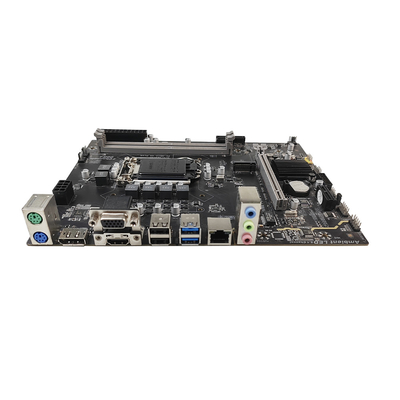 PCWINMAX H510-Plus LGA 1200 Micro-ATX DDR4 Single M.2 VGA HD DP Output PCIe 4.0 Motherboard Support 10th 11th Gen i3 i5 i7 Processors
