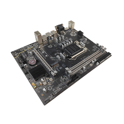 PCWINMAX H510-Plus LGA 1200 Micro-ATX DDR4 Single M.2 VGA HD DP Output PCIe 4.0 Motherboard Support 10th 11th Gen i3 i5 i7 Processors