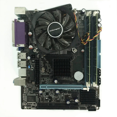 PCWINMAX G31 Set Motherboard LGA775 with Fan Procrssor E5 CPU DDR2 2GB RAM x 2 Desktop Motherboard Combo