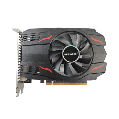 PCWINMAX Radeon RX 560 4GB GDDR5 GPU 128-Bit 7.0Gbps Single Fan DP HDMI DVI Output Graphics Card