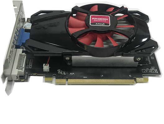 PCWINMAX Radeon R7 350 2GB DDR5 512SP Multi Display Video Card 128bit DVI HD VGA Output Graphics Card