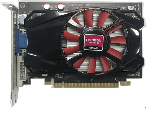 PCWINMAX Radeon R7 350 2GB DDR5 512SP Multi Display Video Card 128bit DVI HD VGA Output Graphics Card