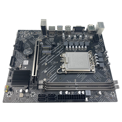 PCWINMAX H610 DDR4 Motherboard LGA 1700 DDR5 PCIe 4 SATA 6Gb/s M.2 Slot Micro ATX Mainboard Support 12th 13th 14th CPU