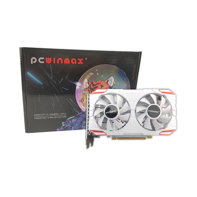 PCWINMAX Radeon RX 580 White Edition 16GB 2048SP GDDR5 256Bit PCIe 3.0 Graphics Card with HD DVI DP Output