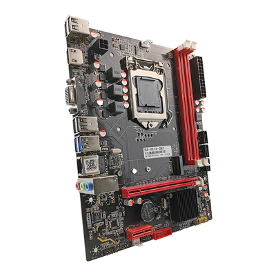 PCWINMAX H81 Motherboard Dual Channel DDR3 M.2 SATA PCIe Slot Support i3 i5 Processor mATX Motherboard