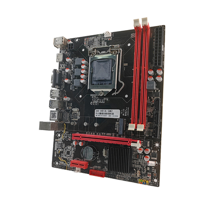 PCWINMAX H81 Motherboard Dual Channel DDR3 M.2 SATA PCIe Slot Support i3 i5 Processor mATX Motherboard