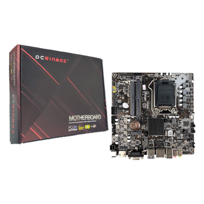 PCWINMAX New Mini ITX H510 LGA1200 Motherboard Dual Channel DDR4 VGA+HD Output Support OEM ODM