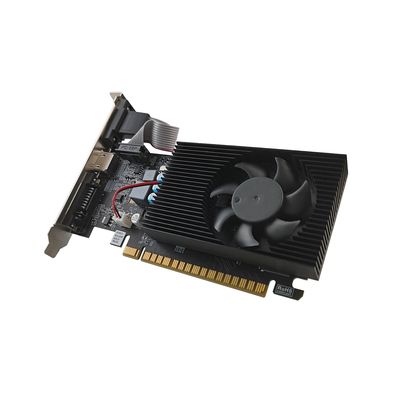 PCWINMAX GeForce GT 610 2G DDR3 Low Profile Graphics Card HD/VGA/DVI Ports Entry Level GPU for PC SFF HTPC