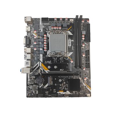 PCWINMAX H610 LGA 1700 Motherboard DDR4 M.2 NVME PCIe 4.0 USB3.0 Gaming Motherboard Supports 12th/13th/14th Gen Processors