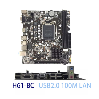 H61 MXL3.0 USB 3.0 H61 MXL H61 BC Main Board Support Intel And Design Logo