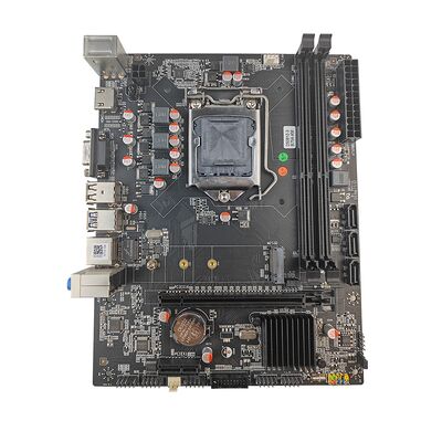 PCWINMAX B75A-KM LGA1155 Dual DDR3 16G M.2 SATA USB 3.0 HD VGA Ports Micro ATX Motherboard Support LGA 1155 2nd 3rd Gen Xeon E3-V2 CPU